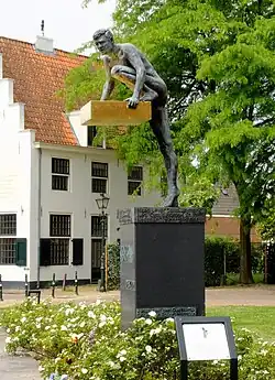Nationaal Donor Monument bij de Grote Kerk, in 2011 onthuld