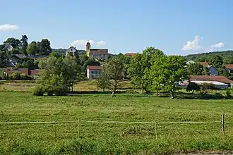 Gezicht op Trémoins