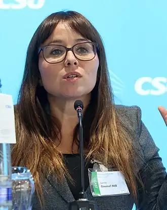 Cemile Giousouf in oktober 2016