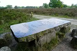 Monument ter herinnering van het 25-jarig bestaan van het wandelplatform LAW (1980-2005)