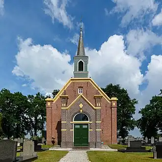 De westzijde van de kerk (2016)