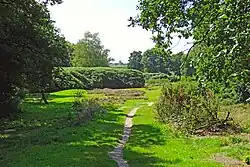Zicht op Garderen molen De Hoop vanaf de Goudsberg