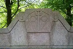 Het nieuwe monument voor Steyn, van Henry van der Velde (detail)