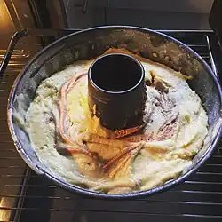 Roerdeeg in tulbandvorm