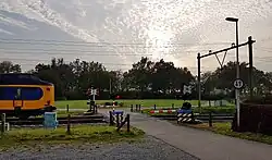 Spoorwegovergang Laar