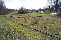 Restanten rangeerterrein Lage Fronten