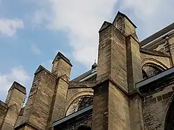 Detail noordzijde Achter de Oude Minderbroeders