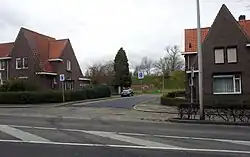 Buitenwerken bij Laagfrankrijk vanaf de Statensingel