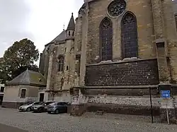 Noordertransept en koor