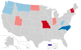 Amerikaanse gouverneursverkiezingen 2016