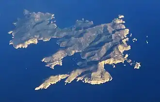 Cabrera vanuit de lucht