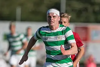 Mackay-Steven in 2017 als speler van Celtic