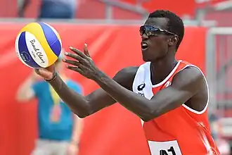 Cherif bij de WK in Wenen (2017)