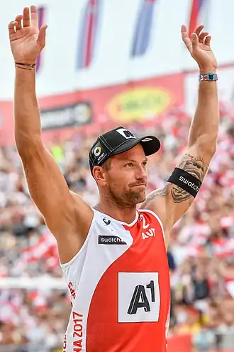 Horst bij de WK in Wenen (2017)