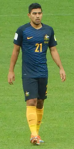 Luongo in 2017 als speler van Australië