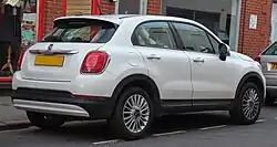 Fiat 500X, achteraanzicht