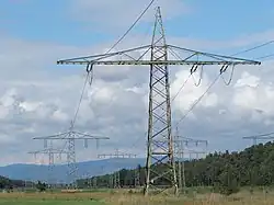 Eenvlaksmasten, zowel met 1 als met 2 circuits