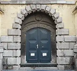 Voormalige hoofdingang