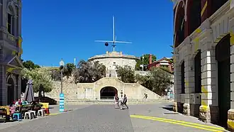 'Round House' en 'Whalers tunnel' vanop 'High Street'