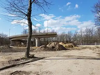 Parkaanleg rondom "de krul"