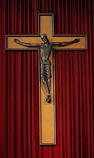 Zwarte Christus in de Sint-Martinuskerk in Wyck