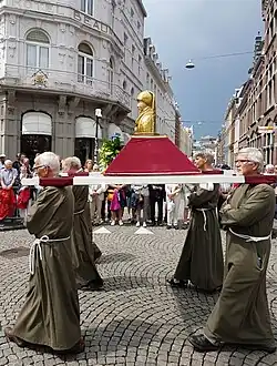 Reliekbuste van Amelberga van Susteren, 2018