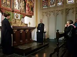 Gebed bij uitgestalde relieken, 2018