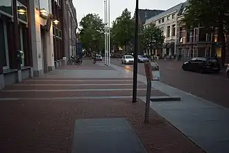 De Tweebaksmarkt in noordelijke richting