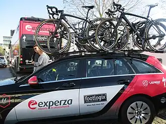 Ploegauto Experza-Footlogix in 2018