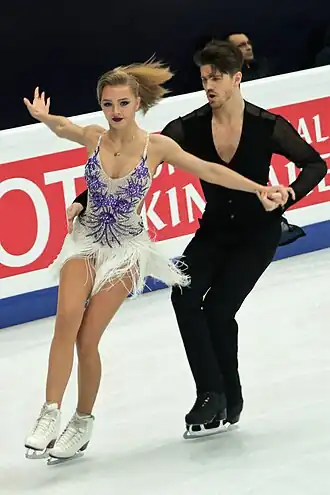 Aleksandra Stepanova en Ivan Boekin (2018)