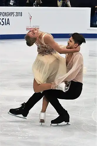Aleksandra Stepanova en Ivan Boekin (2018)