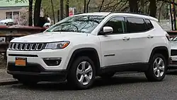 Jeep Compass (2016-2020), vooraanzicht