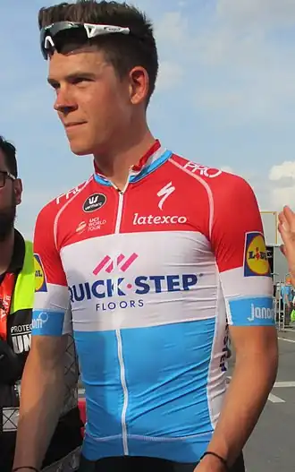 Bob Jungels na zijn overwinning
