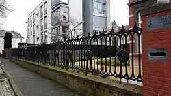 Balustrade en Elisabethbank