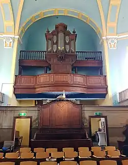 Zicht op het Weidtmann-orgel