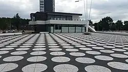 Het terras; juli 2018