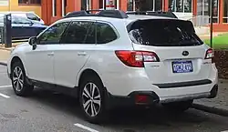 Subaru Outback (2018-2021), achteraanzicht