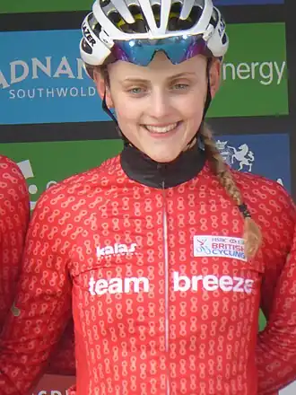 Megan Barker in 2018
