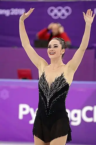 Kaetlyn Osmond op de Spelen van 2018