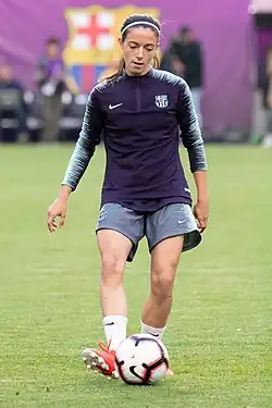 Aitana Bonmatí als speelster van FC Barcelona