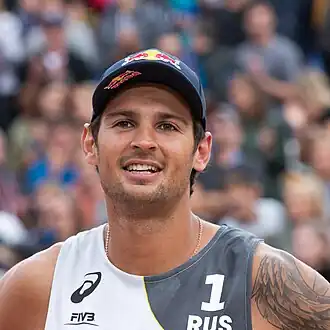 Krasilnikov bij de WK in Hamburg (2019)