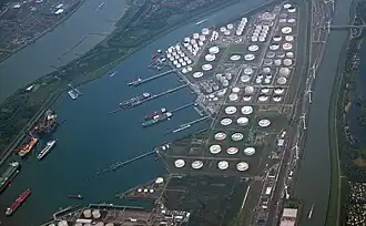 Luchtfoto 7de Petroleumhaven, oktober 2019