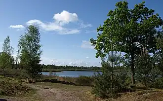 gezicht over het Belversven vanuit het noordoosten
