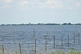 Het Slotermeer in oostelijke richting