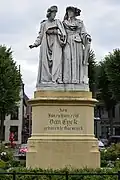 Standbeeld van de gebroeders van Eyck