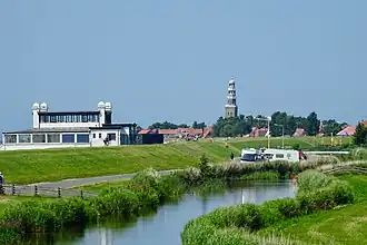 Badpaviljoen en de Westervaart