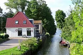 De Arumervaart in Arum (anno 2019)