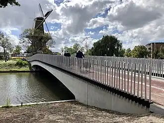 De nieuwe Valkbrug in september 2019