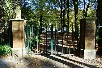 Toegangshek Laarwoud in Zuidlaren anno 2019