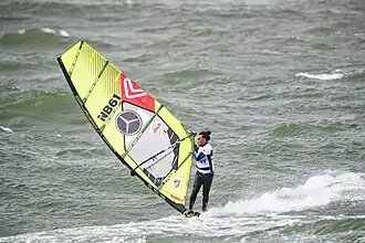 Kiri bij de wereldkampioenschappen in Sylt (2019)